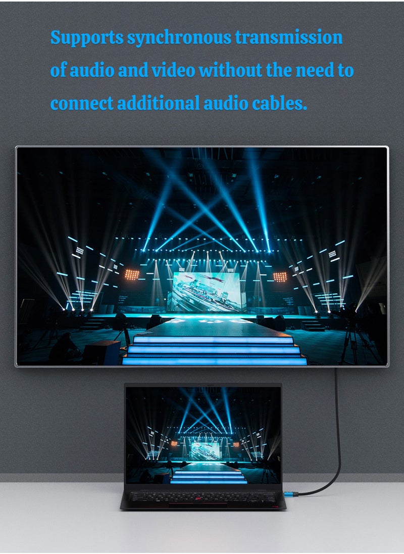 HDMI 2.0 Cable - High Speed 18Gbps Bandwidth - Gold Plated Connector - Support 4K@60Hz and 2K@144Hz - Compatible with Laptop, Computer, Monitor, Projectors, TV, PS4, PS5, Xbox, Switch, HDTV