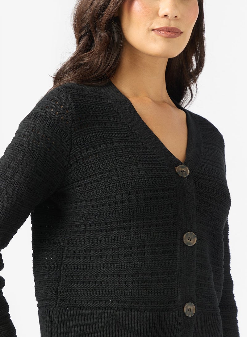 VERO MODA Vmcalla V-Neck Knited Cardigan - Image 3