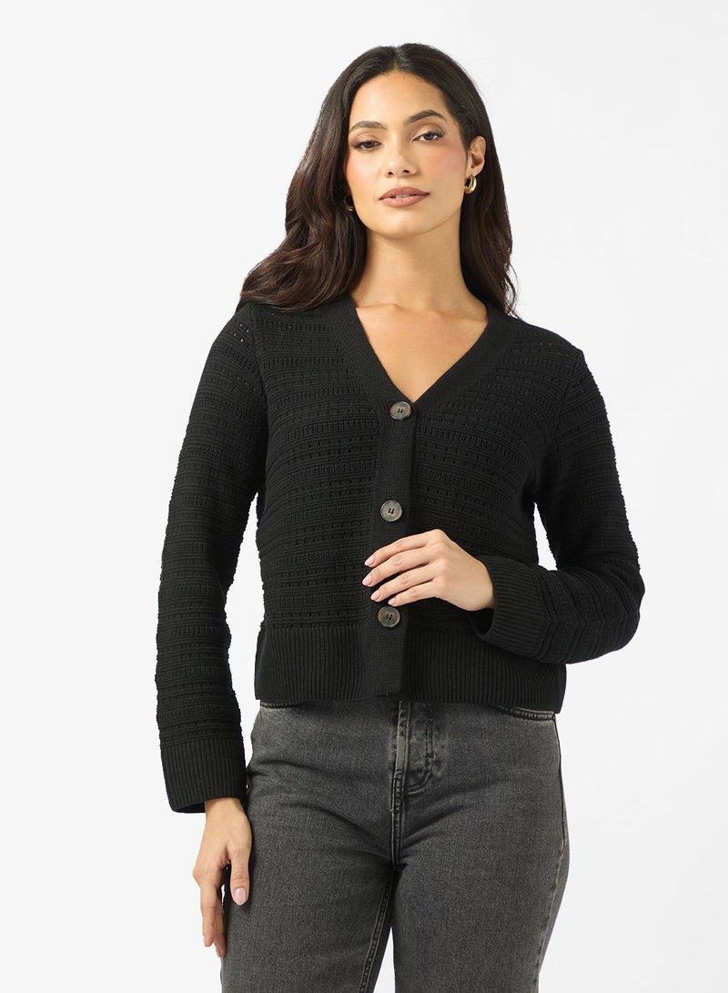 VERO MODA Vmcalla V-Neck Knited Cardigan - Image 1
