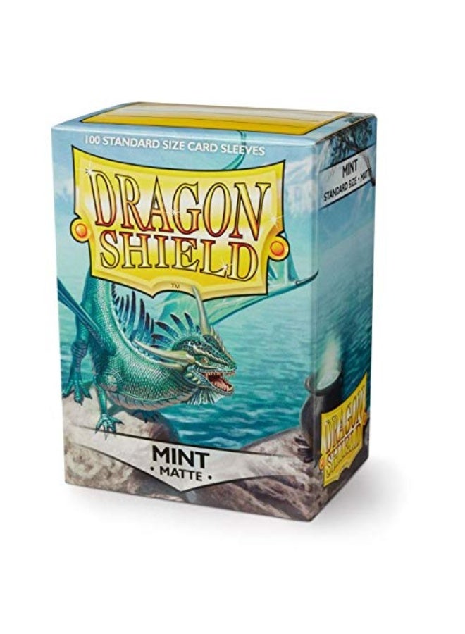 Arcane Tinmen Dragon Shield Deck Protective Sleeves for Gaming Cards, Standard Size (100 sleeves), Matte Mint - AT-11025 - Image 2