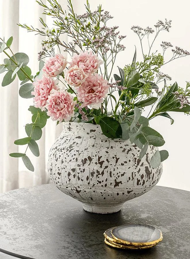 KNOT HOME Miraflora Arneson Organic Elegance Vase Knot Home Designer Accessory for Bedroom Living Dining Room Office Area Décor