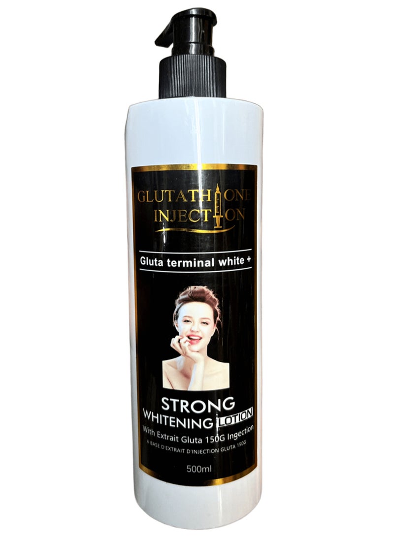 GLUTA C Glutathione Injection Strong Whitening Lotion 500 ml