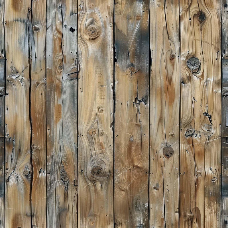 FLFK Rustic Wood Wallpaper,Peel and Stick Wood Grain Wall Mural for Living Room, Bedroom, Kitchen, Office, Apartment Decor 16"x128" - Image 1