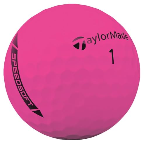 TaylorMade Golf SpeedSoft Pink One Dozen - Image 2