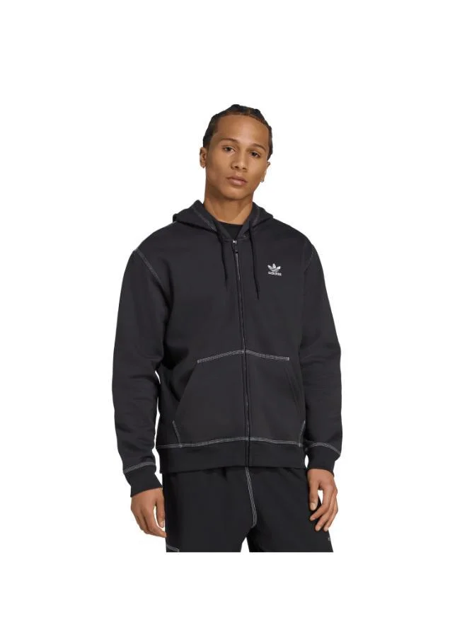 Essentials Trefoil Full-Zip Hoodie