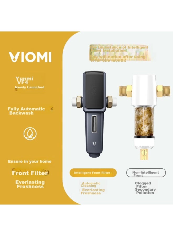 Viomi Pre-filter, Fully Automatic, Household Whole-house Tap Water Smart Timer Cleaning Filter, Water Purifier, 40 Micron Forward And Reverse Flushing Water Purifier, 7.9t/h High Flow Rate - Image 1