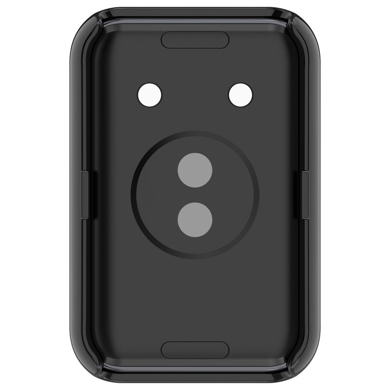 erorex For Honor Band 9 Pc + Tempered Film Integrated Watch Protective Case(Black) - Image 5