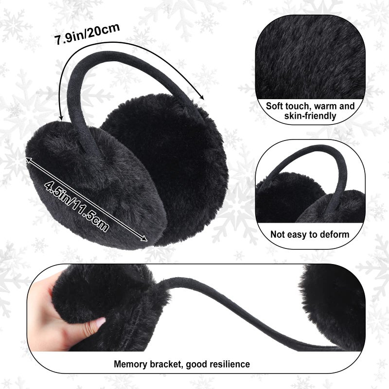 JenPen Women Winter Hats Scarf and Gloves Set for Women Including Ear Covers Cold Weather Scarves Hats Knit Beanie Scarf Glove(Pink) - Image 3