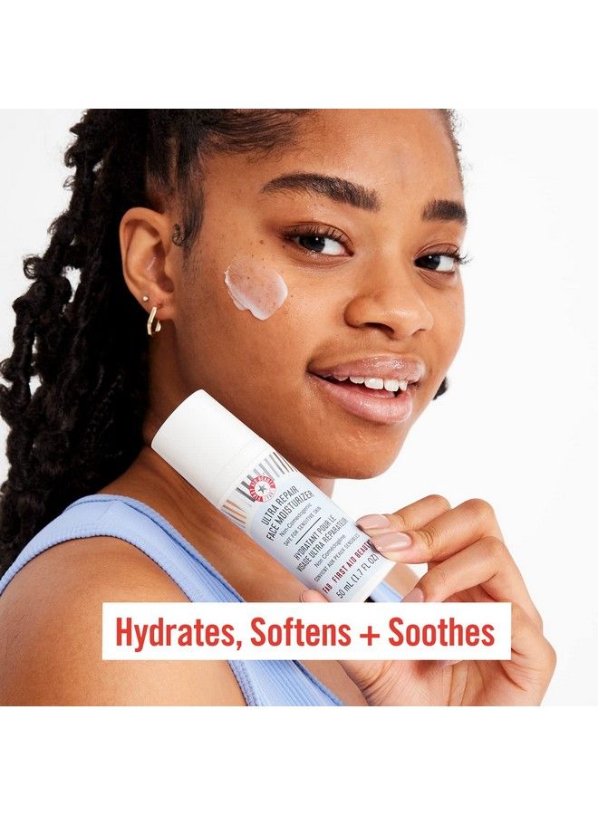 First Aid Beauty Ultra Repair Face Moisturizer Lightweight Hydrating Face Lotion For All Skin Types 1.7 Oz - Image 3