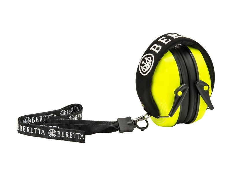 Beretta Safety Pro Earmuff, Yellow Fluorescent, One Size - Image 2