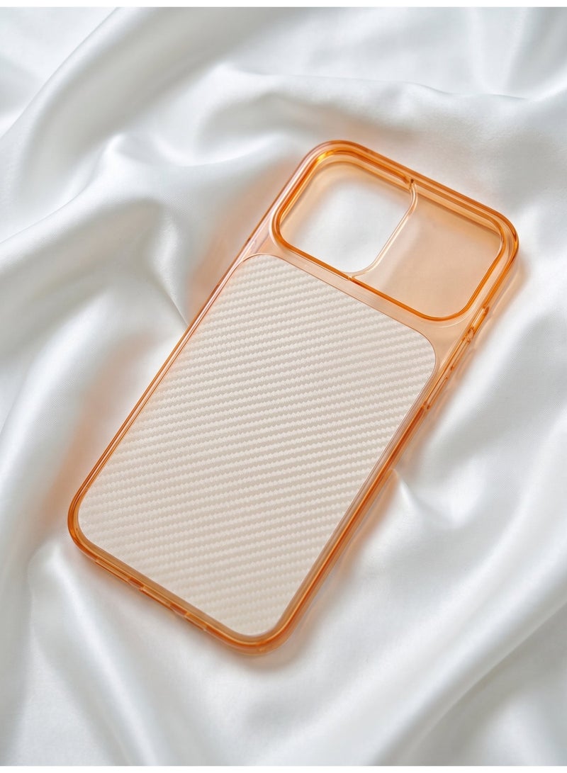 Transparent iPhone 14 Pro Max Case with Tactile Textured Grip - Image 2