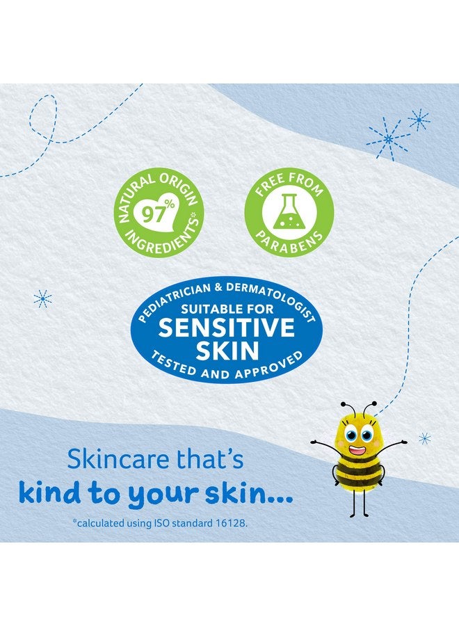 تشايلدز فارم Childs Farm، غسول الشعر والجسم للأطفال للبشرة الجافة والحساسة، بنكهة البطيخ والأناناس العضوي، ينظف بلطف، نباتي، خالٍ من القسوة، 8.4 أونصة سائلة - Image 3