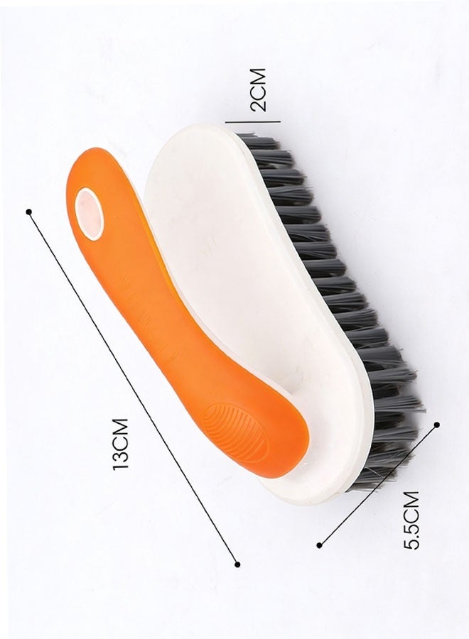Happy D 2PCS Scrub Brush, Heavy-Duty Scrub Brushes for Cleaning with Stiff Bristles Cleaning Brush for Shower, Bathroom, Carpet, Kitchen and Bathtub Scrubber - Image 3