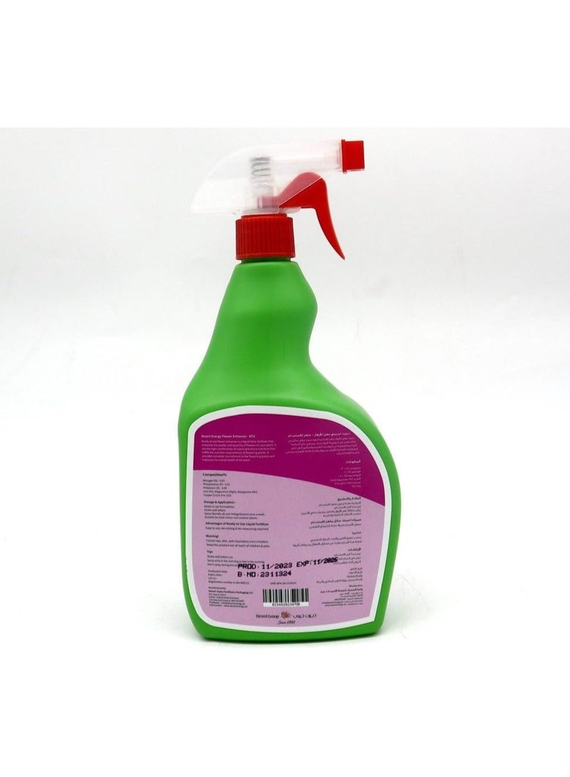 Desert Energy, Flower Magic, liquid foliar fertilizer for plants, 750ml. Ready to use - Image 2