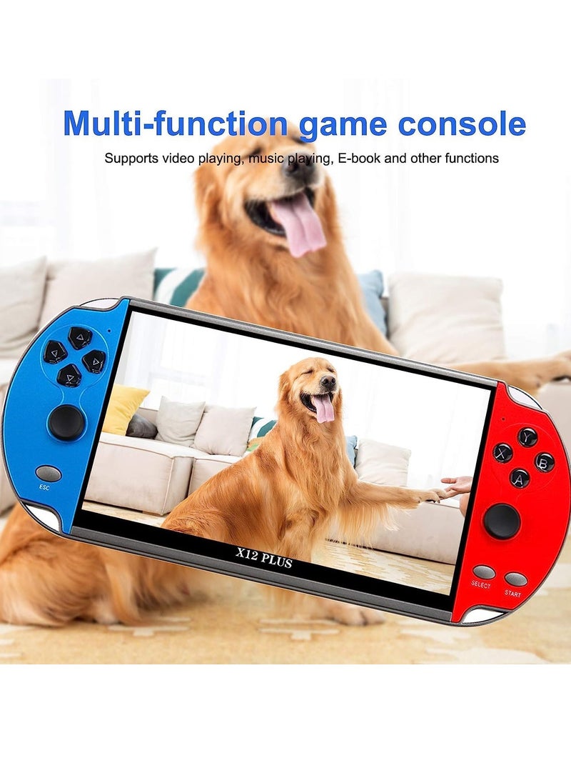 Generic - X12 Plus 7“ Video Game Console Built-in 1000 Games 16GB - Image 1
