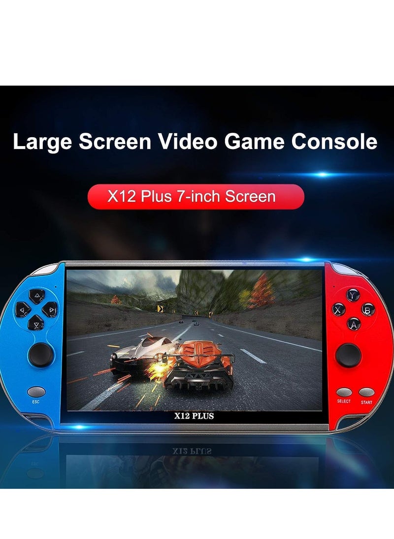 Generic - X12 Plus 7“ Video Game Console Built-in 1000 Games 16GB - Image 1
