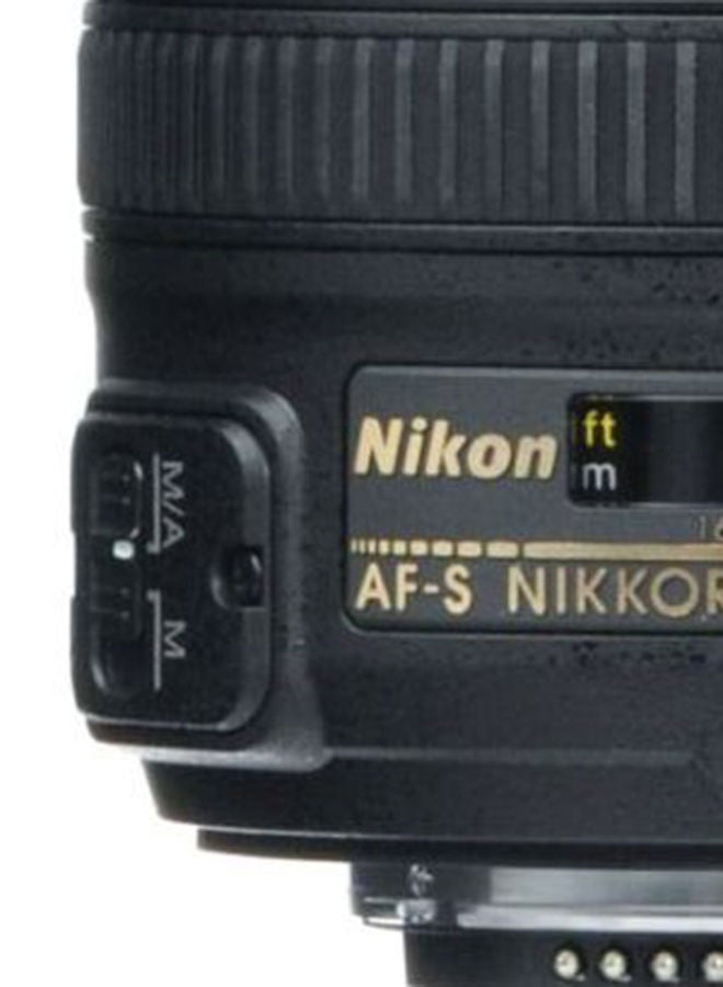 نيكون عدسة كاميرا نيكور AF-S ببعد بؤري 50 مم وفتحة عدسة f/1.8G لكاميرا نيكون أسود - Image 5