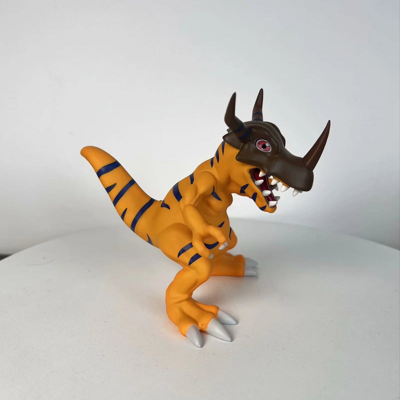 Digimon Greymon Taichi Veemon Bakemon Gabumon Desktop Figure - Image 3