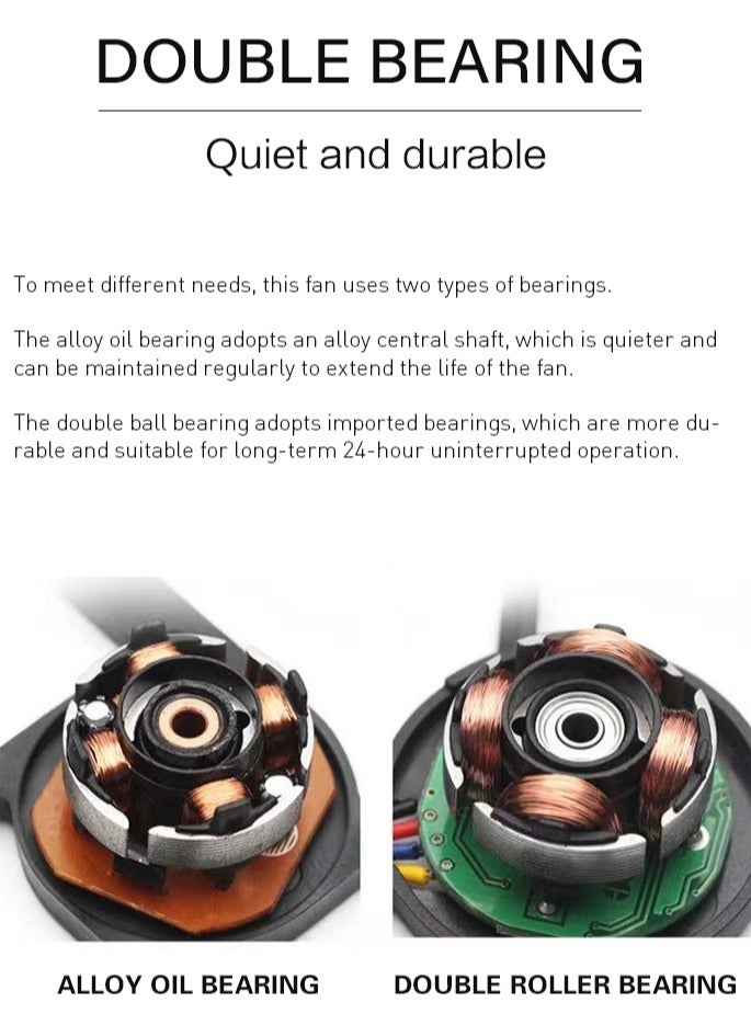 High Temperature Resistant Metal Turbine Blower Grill Wood Stove Adjustable Speed BBQ Fan Air Blower Fast Fire Starter Portable for Outdoor Barbecues Fire Bellow, Camping Cooking, Wood Stove, Charcoal Starter  - Image 4