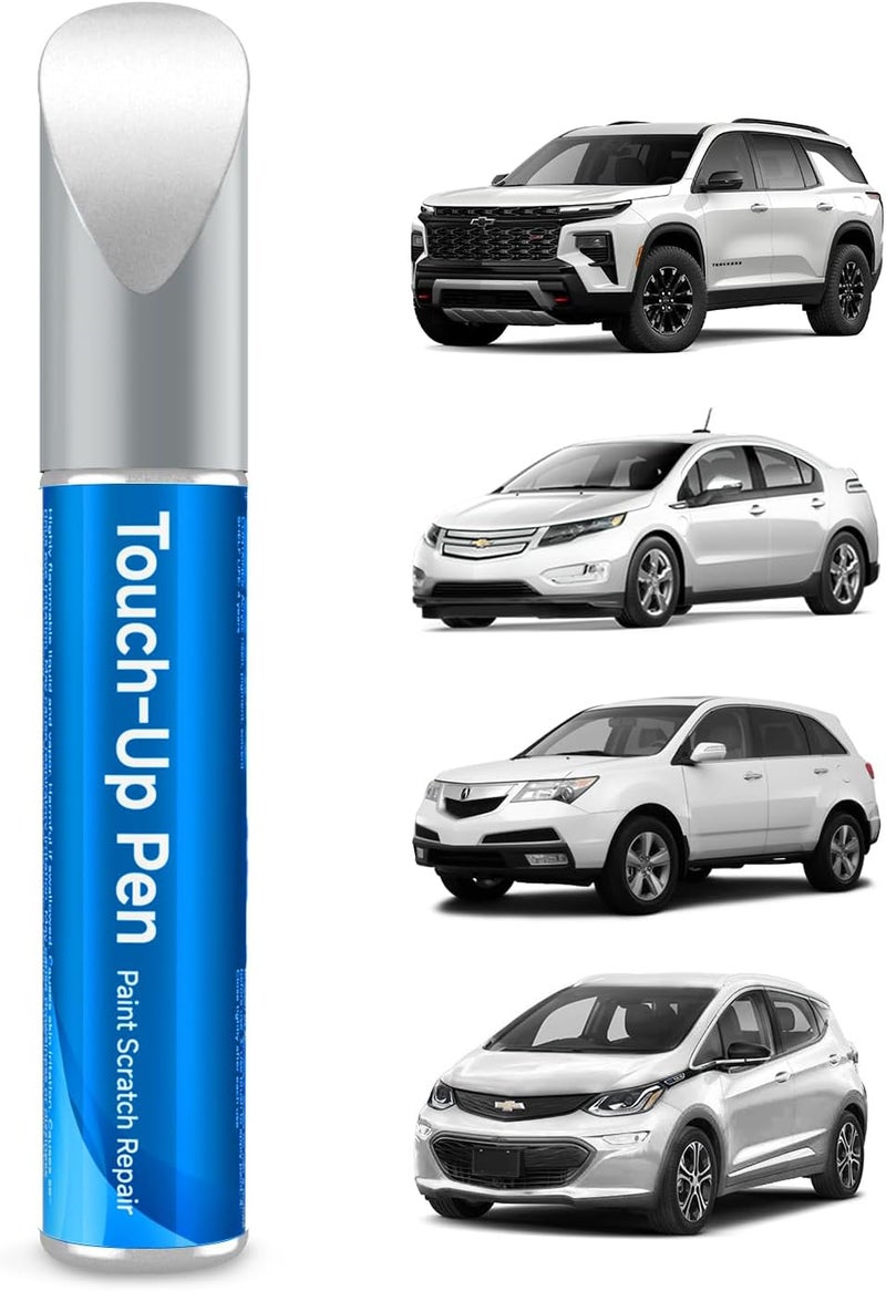 RSACET GAZ/WA8624/50U/50 Summit/Olympic/Interstellar White Touch Up Paint Compatible with Chevrolet GMC Buick CadillacExact Match Touch Up Paint Car Scratch Repair - Image 1