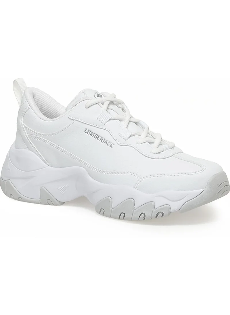 لامبرجاك Mandel Women's White Sports Shoes