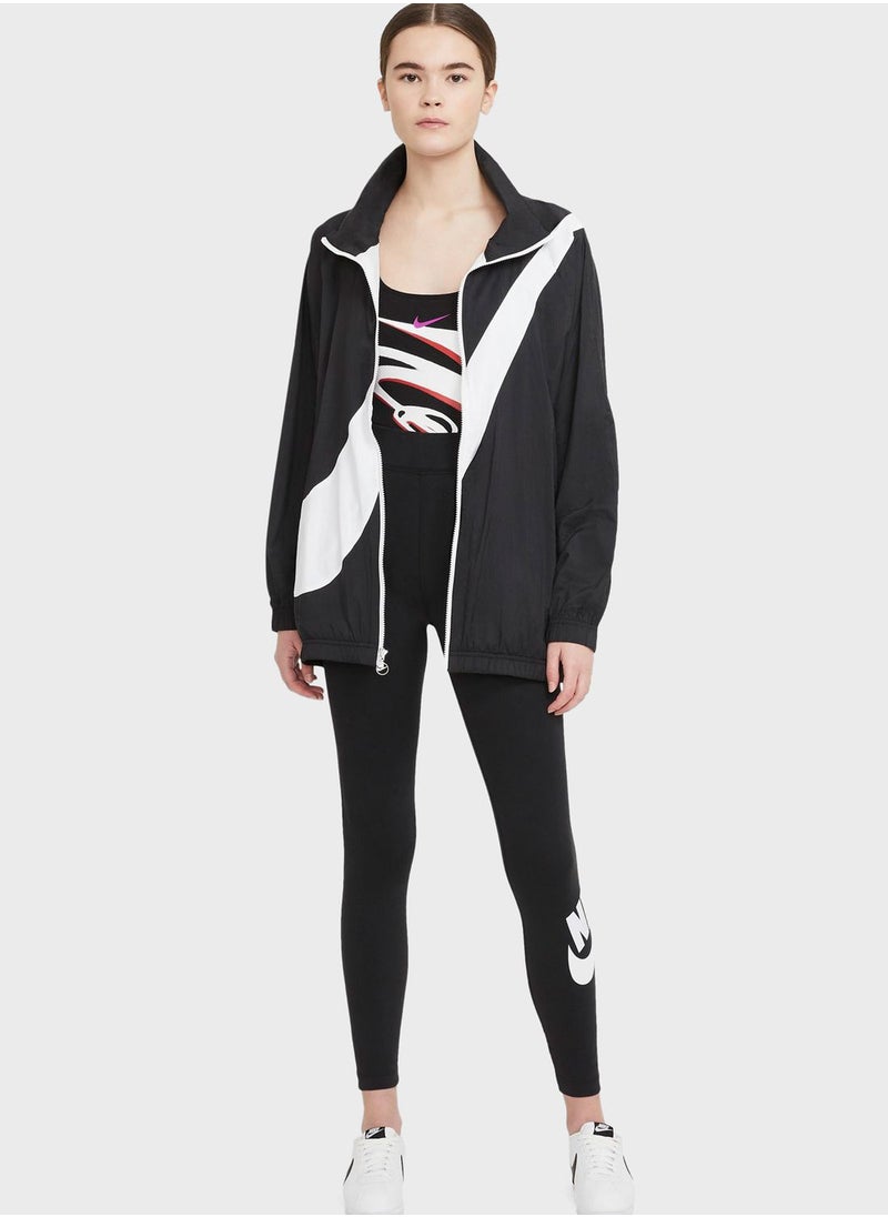 Nike - High-Waisted Logo Leggings - Image 1