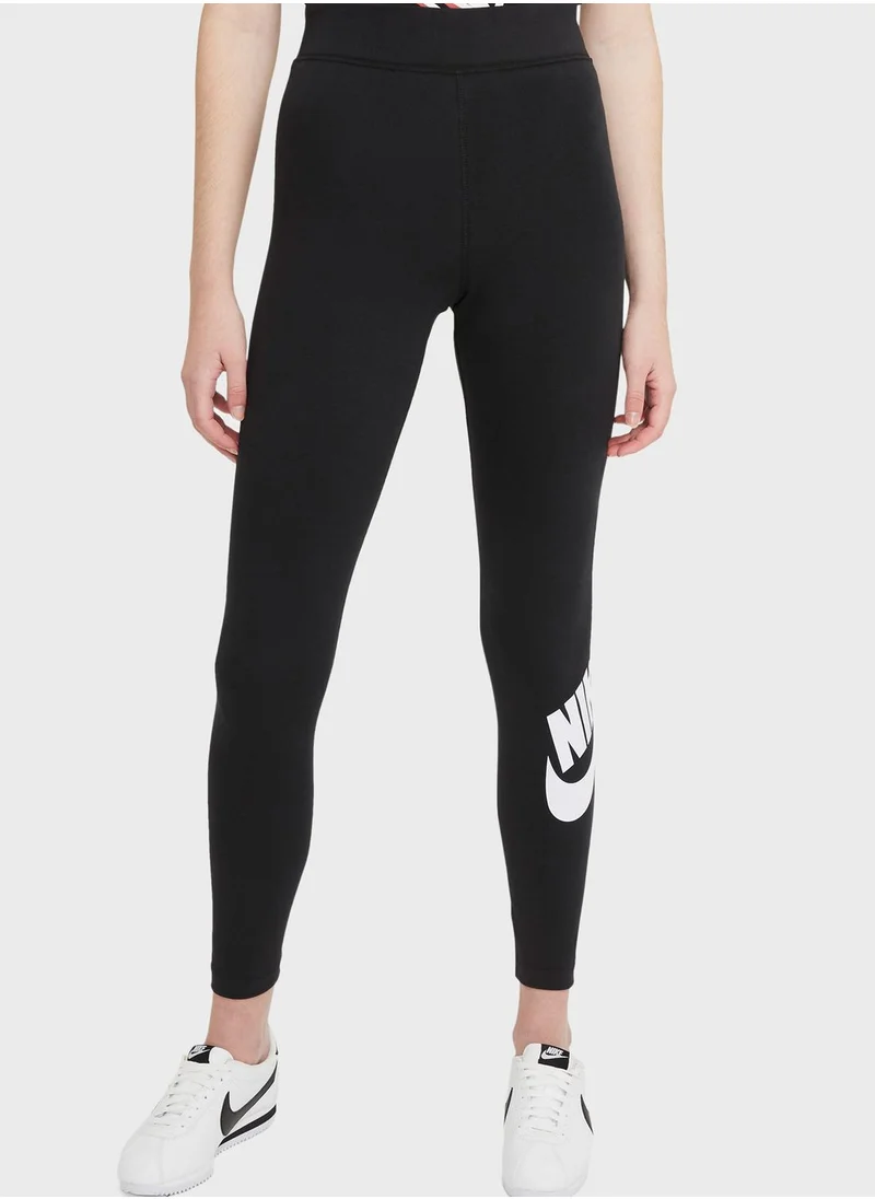 Nike High-Waisted Logo Leggings