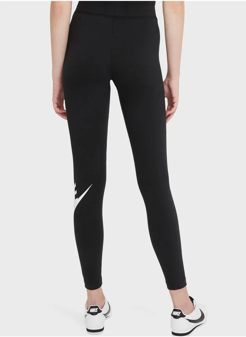 Nike High-Waisted Logo Leggings