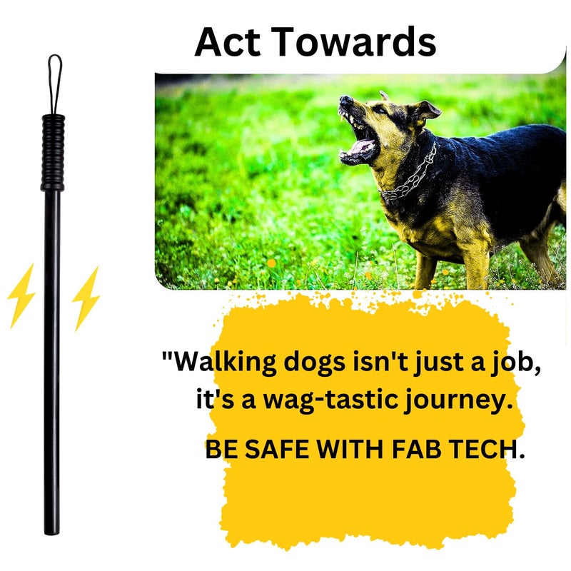 FAB TECH Dog Training Plastic Stick | Easy to Use | Length: 60 cm/1.9 Feet | Used for Training and Walking, Keeps You and Your Pet Safe from Stray Animals - Image 4