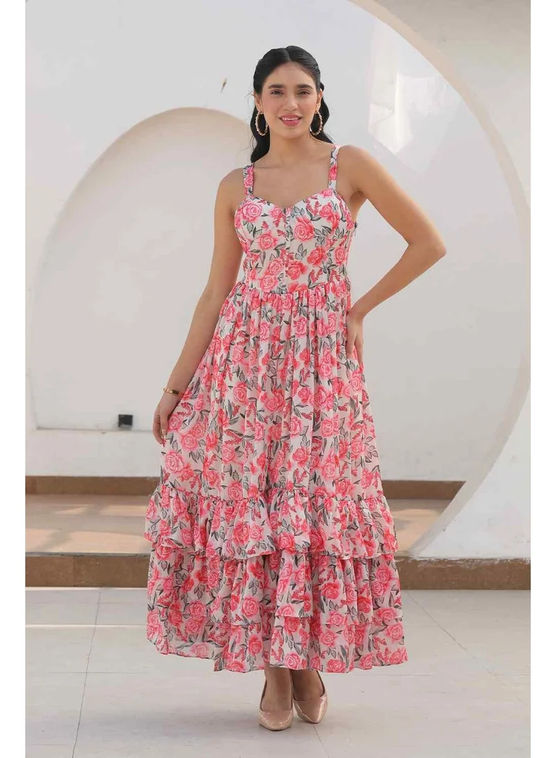 Luxe & Hardy  Luxe & Hardy Amber corset dress -Ivory for Women | Best Price UAE