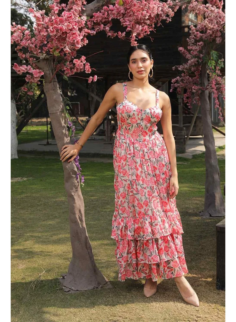 Luxe & Hardy  Luxe & Hardy Amber corset dress -Ivory for Women | Best Price UAE