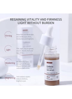 DELEVENTH DEleventh Korean Brand Caffeine Repair Eye Serum 30ml / with Vitamin E, Anti-Oxidation, Fade Fine Lines, Reduce Puffiness and Dark Circles, Firm and Hydrate Delicate Eye Area  - Image 4