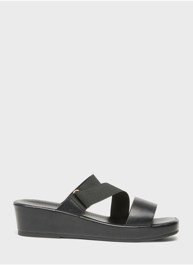 shoexpress - Multi Strap Wedge Sandals - Image 1