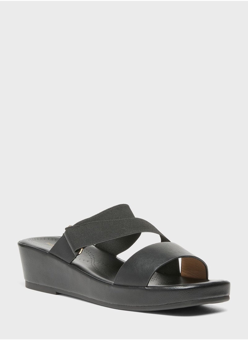 shoexpress - Multi Strap Wedge Sandals - Image 1