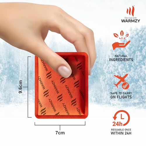 Warmzy Reusable Hand Warmer (4 Pair) | Warmth up to 9+ Hours |, Self-Activated Pocket Heater Hand Warmers – Heat Pouch | Long-Lasting Self-Heating Camping & Trekking Accessories for Men & Women - Image 4