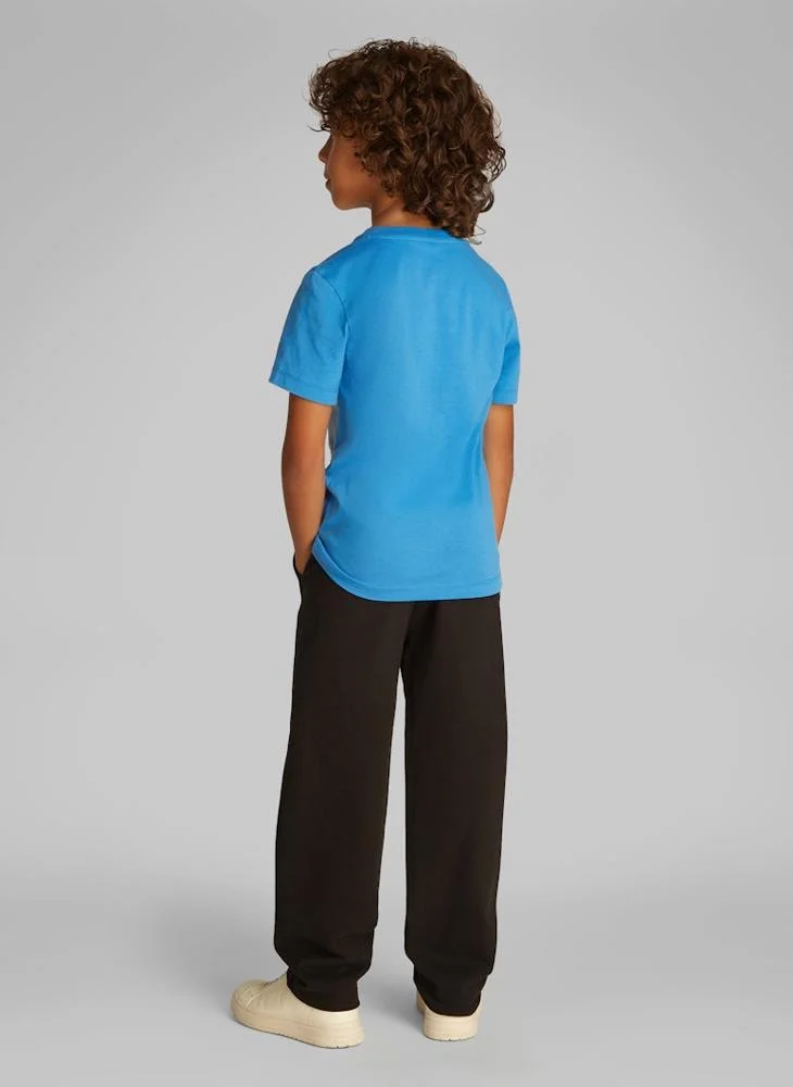 Calvin Klein Jeans Kids 2 Pack Color Block Crew Neck T-Shirt