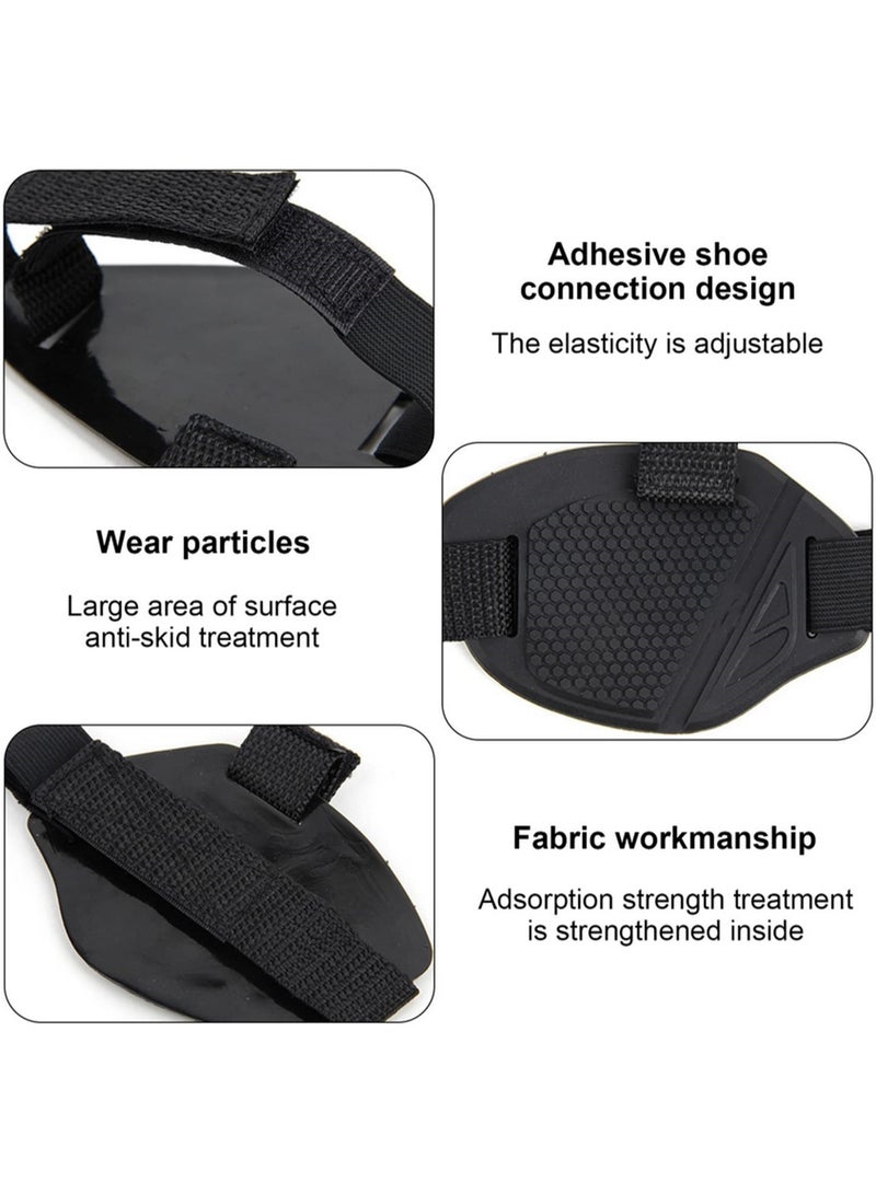 Motorcycle Shift Gear Lever Pedal Rubber Cover Shoe Protector Foot Peg Toe Gel Rubber Boot Protector Shifter Guard Anti Skid Pad Easy to Fix Abrasion Resistance Wear Resistant Non Slip  - Image 4