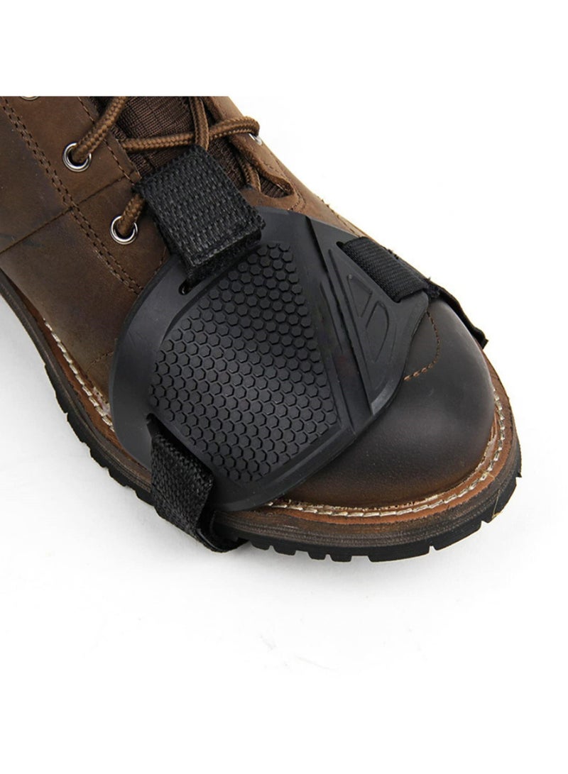 Motorcycle Shift Gear Lever Pedal Rubber Cover Shoe Protector Foot Peg Toe Gel Rubber Boot Protector Shifter Guard Anti Skid Pad Easy to Fix Abrasion Resistance Wear Resistant Non Slip  - Image 3