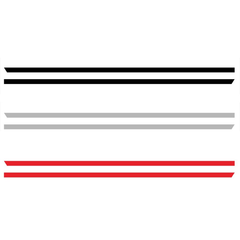Car Stickers: 1 Set Black PVC Material - Night Enhanced Reflective Premium Waterproof Durable Vehicle Decals for VW Golf 7 5 4 3 6 2 1 MK7 MK5 MK2 MK6 MK4 MK1 MK3 GTI Auto Decoration - Image 5