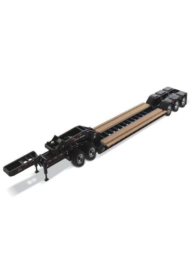 Diecast Masters XL 120 Low-Profile HDG Outrigger Style Trailer with Jeep and 2 Boosters Transport Series 1/50 Diecast Model 91033 - Image 1