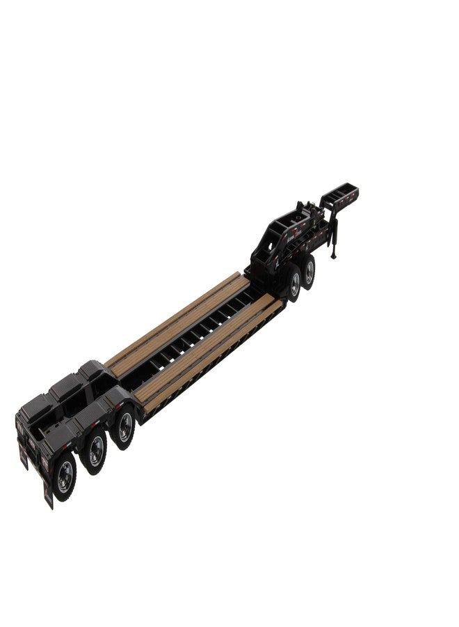 Diecast Masters XL 120 Low-Profile HDG Outrigger Style Trailer with Jeep and 2 Boosters Transport Series 1/50 Diecast Model 91033 - Image 5