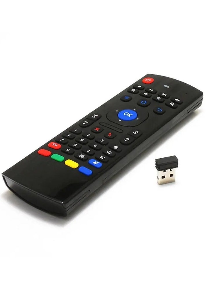 shopi.ae - MX3 Air Mouse Mini Keyboard Wireless Remote 2.4G Multifunctional Fly Mouse with Infrared Learning for Android Smart TV Box - Image 1