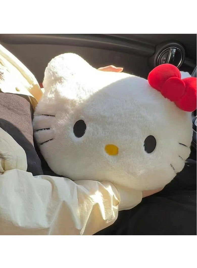 general Kitty cute cat head plush throw pillow sofa bedside cushion car pillow nap pillow birthday gift female - Image 3