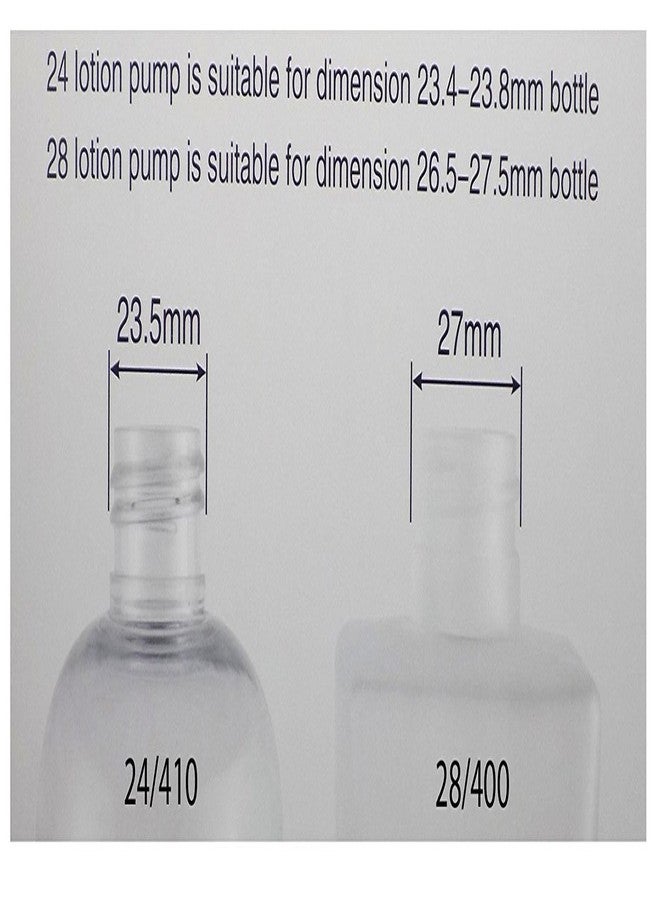 CJH Antique Bright Gold Finish Plating Lotion Dispenser Replacement Pump, 28/400, 2CC. - Image 2