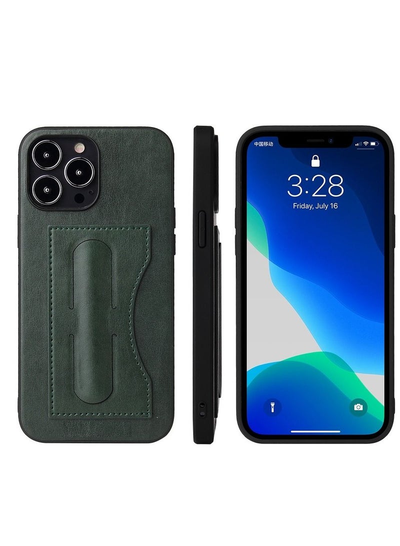 Suteni Leather Protective Back Cover Case Phone Case for iPhone