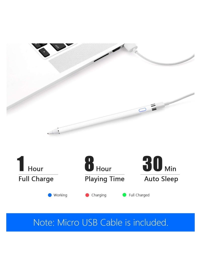 ELTRAZONE Active Stylus Digital Pen for Touch Screens,Compatible for iPhone,iPad Samsung Phone &Tablets  - Image 2