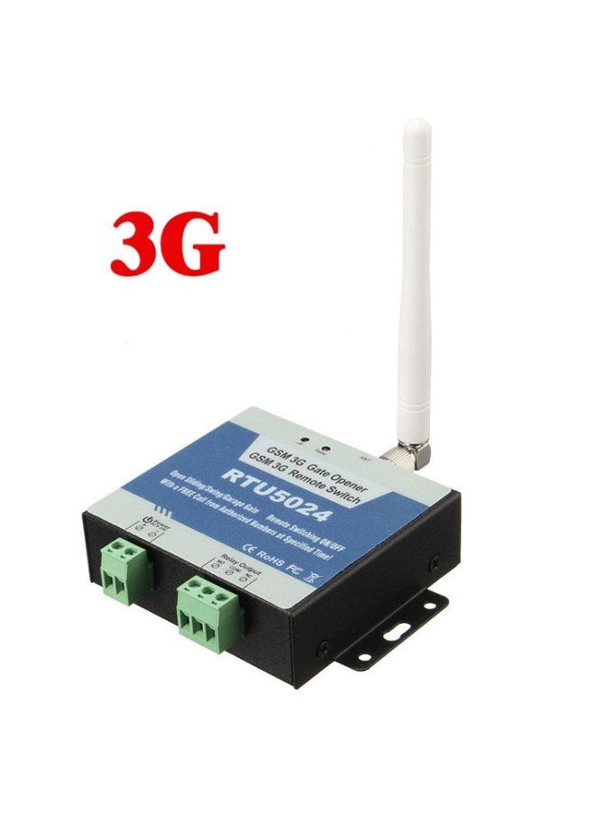BURAQ - RTU5024 3G/GSM Gate Opener Module Relay Switch Remote Access Control - Image 1