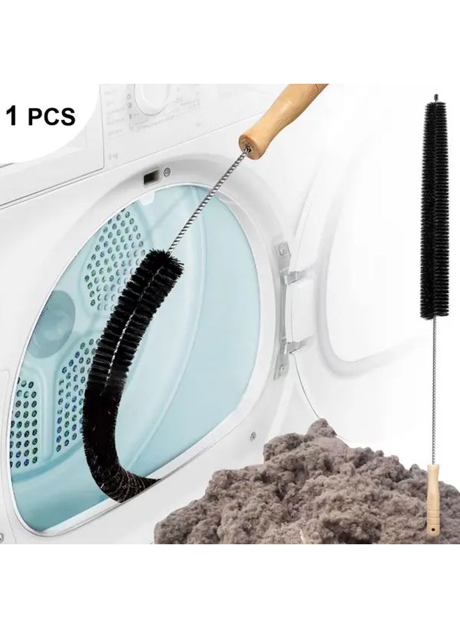 1pc Heavy Duty Stainless Steel Manual Lint Brush Kit For Washing Machine Dryer Vent Drain Cleaning - Image 5