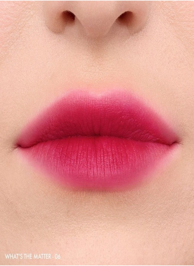 SEPHORA - Sephora Collection Soft Matte & Easy - Smooth Matte Lip Color |  6 What's The Matter - Fuchsia Pink | Lightweight, Long-Lasting, Comfortable Wear | 4.5ml - Image 1