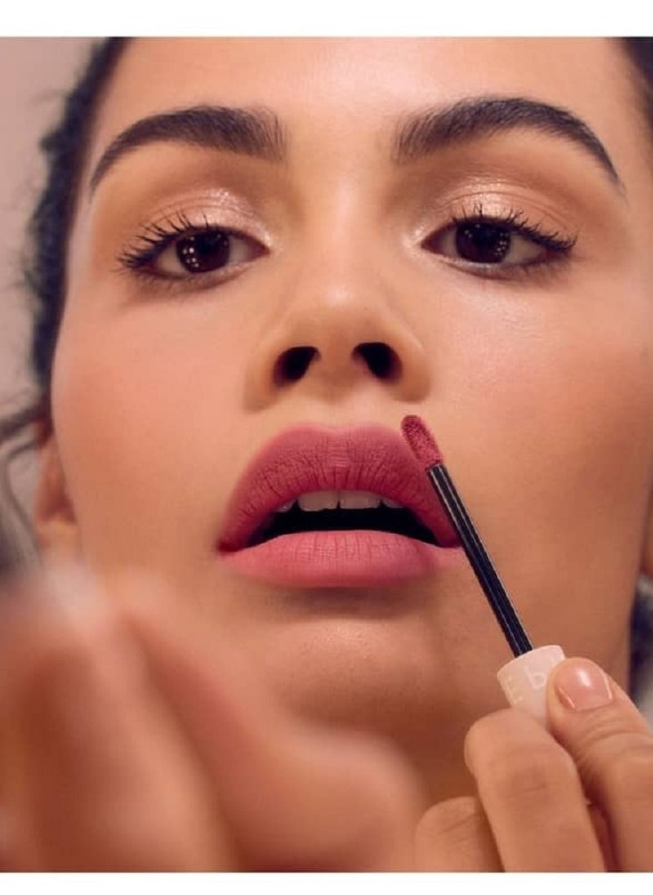 SEPHORA - Sephora Collection Soft Matte & Easy - Smooth Matte Lip Color |  6 What's The Matter - Fuchsia Pink | Lightweight, Long-Lasting, Comfortable Wear | 4.5ml - Image 1